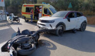 Σοβαρό τροχαίο ατύχημα στα Χανιά (φωτο)