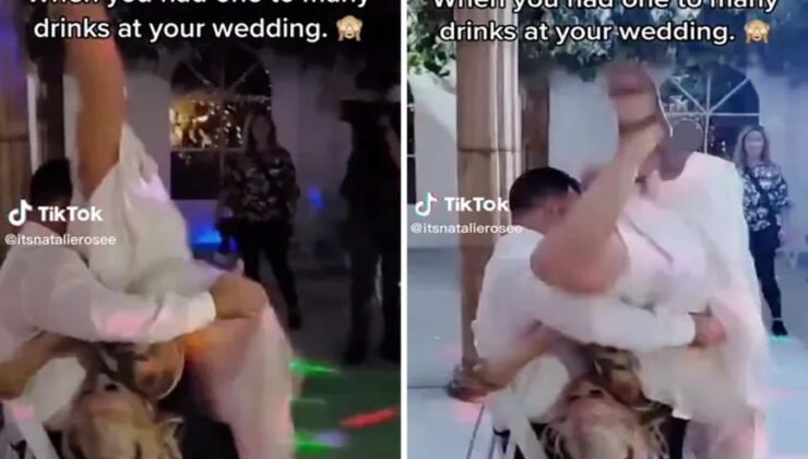 Ξέφυγε η νύφη στο γλέντι του γάμου – Ο χορός της πάνω στον γαμπρό τούς άφησε άφωνους