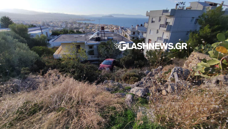 Χανιά: Αυτοκίνητο έπεσε από γκρεμό στη Χαλέπα – Εγκλωβίστηκε μια ηλικιωμένη γυναίκα (φωτο)