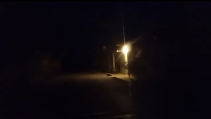 Στο σκοτάδι ο κεντρικός δρόμος στο Μάλεμε Χανίων (βίντεο)