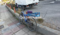 Χανιά: Τροχαίο με παράσυρση ποδηλάτη στον Κλαδισό (φωτο)