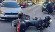 Αυτοκίνητο συγκρούστηκε με μηχανή στα Χανιά