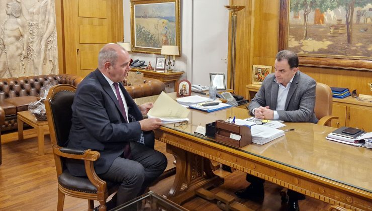 Σημαντικά ζητήματα των Χανίων σε συνάντηση του Β. Διγαλάκη με τον Υπουργό Αγροτικής Ανάπτυξης