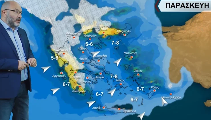 Σάκης Αρναούτογλου: Σε ποιες περιοχές θα πέσουν πυκνά χιόνια – Έρχεται κρύο από τις 25 Ιανουαρίου