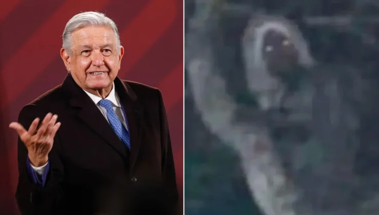 Ο πρόεδρος του Μεξικού πόσταρε φωτογραφία που λέει ότι δείχνει… μυθολογικό ον των Μάγια!