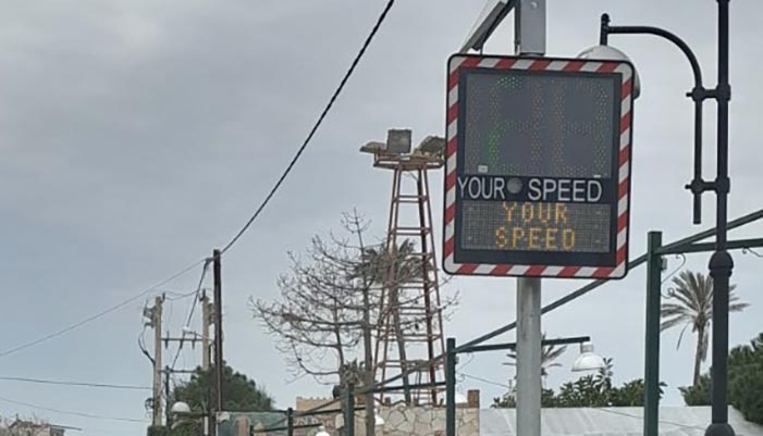 Τοποθετείται ηλεκτρονικό σύστημα ενημέρωσης οδηγών για υπέρβαση ορίου ταχύτητας στην Κοινότητα Πλατανιά