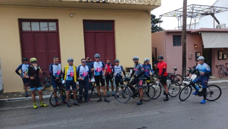 7 ώρες ποδήλατο από το Brevet 200 km στη μνήμη του Νικόλα Μπιτσάκη