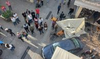 Χανιά: Αυτοκίνητο έπεσε πάνω σε θαμώνες εστιατορίου σε πεζόδρομο της παλιάς πόλης (φωτο)