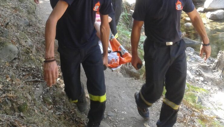 Κινητοποίηση της πυροσβεστικής για τραυματισμένη γυναίκα στο φαράγγι της Αράδαινας