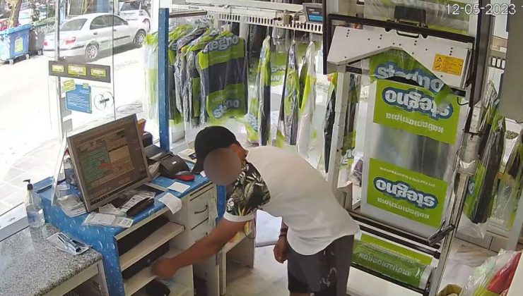 Χανιά: Θρασύς κλέφτης μπήκε στο κατάστημα εν ώρα λειτουργίας και άρπαξε τα χρήματα από την ταμειακή μηχανή (βίντεο)