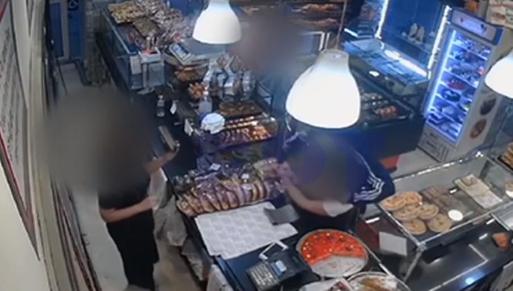 Ληστής κόλλησε όπλο στον κρόταφο υπαλλήλου σε φούρνο (βιντεο)