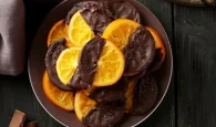 Αποξηραμένο πορτοκάλι με σοκολάτα