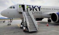 Ηράκλειο: Αναστάτωση σε αεροπλάνο της Sky Express