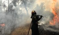 Πυρκαγιά στο Ηράκλειο καίει βλάστηση και απορρίμματα