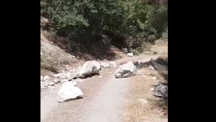Χανιά: Βίντεο με τις κατολισθήσεις μετά τον σεισμό- Επικίνδυνα μεγάλες πέτρες έχουν βρεθεί μέσα σε χωράφια