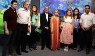 Ναύπλιο: Εγκαίνια έκθεσης της Μίνας Βαλυράκη παρουσία του Αντώνη Σαμαρά