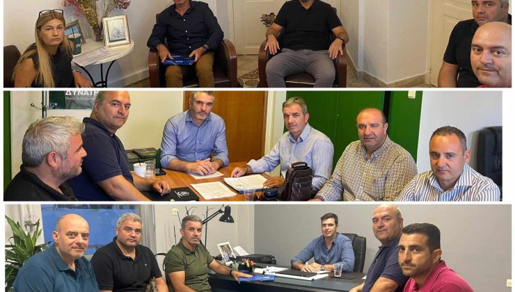 Με βουλευτές των Χανίων και του Ρεθύμνου συναντήθηκε η Ένωση Προσωπικού Λιμενικού Σώματος Δυτικής Κρήτης