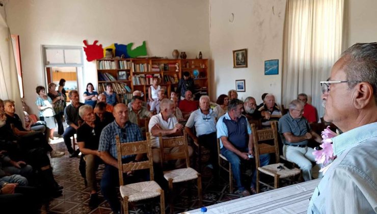 Χωριά των ΔΕ Κολυμπαρίου και Βουκολιών επισκέφθηκε ο Γιάννης Μαλανδράκης