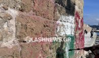 Καθάρισαν το γκράφιτι στο μνημείο του φάρου των Χανίων (φωτο)