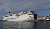 ANEK LINES: Στο λιμάνι του Πειραιά τα “Λευκά Όρη” (βιντεο)