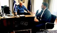 Eπίσκεψη του Μενέλαου Μποκέα σε Αθήνα και συνάντηση με τον Γενικό Γραμματέα του Υπουργείου Εσωτερικών