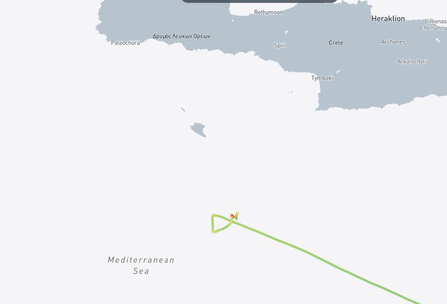 Επιχείρηση διάσωσης 47 μεταναστών νότια της Γαύδου