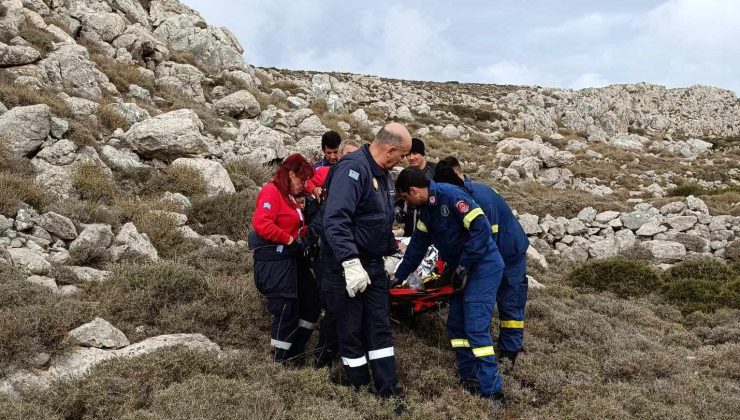 Επιχείρηση διάσωσης 47χρονου στην Σητεία – Έπεσε σε βραχώδες σημείο (φωτο)