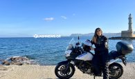 Γ. Μπομπολάκη: Η μόνη γυναίκα αστυνομικός που οδηγεί μηχανή στην Κρήτη μιλάει στο Flashnews.gr για τις εμπειρίες της σε ένα ανδροκρατούμενο επάγγελμα