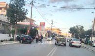 Χανιά: Τροχαίο με τρεις τραυματίες στην Παρηγοριά (φωτο)