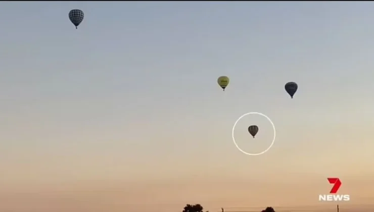 Τρομακτικό βίντεο: Άνδρας επεσε από αερόστατο και σκοτώθηκε