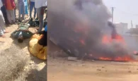 Ινδία: Μαχητικό αεροσκάφος συνετρίβη έξω από φοιτητικό ξενώνα (βίντεο)