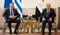 Ανώτατο Συμβούλιο Συνεργασίας Ελλάδας-Αιγύπτου συμφώνησαν Μητσοτάκης και Αλ Σίσι