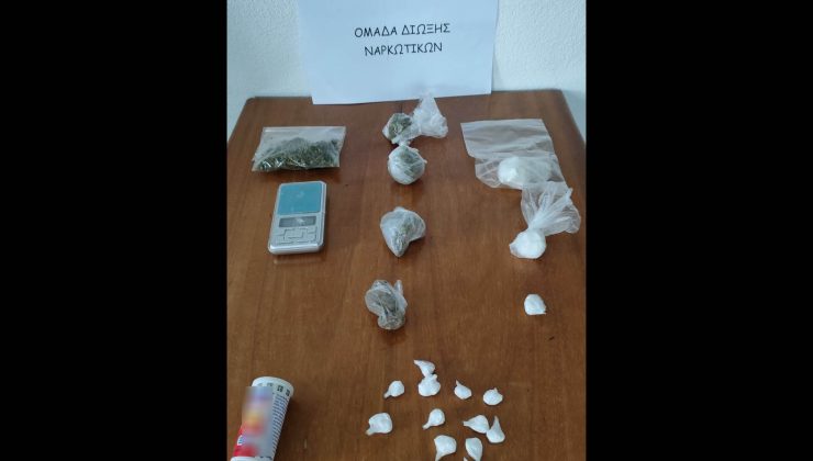 Κοκαΐνη, κάνναβη και πιστόλι πίσω από δυο συλλήψεις σε Ηράκλειο και Λασίθι