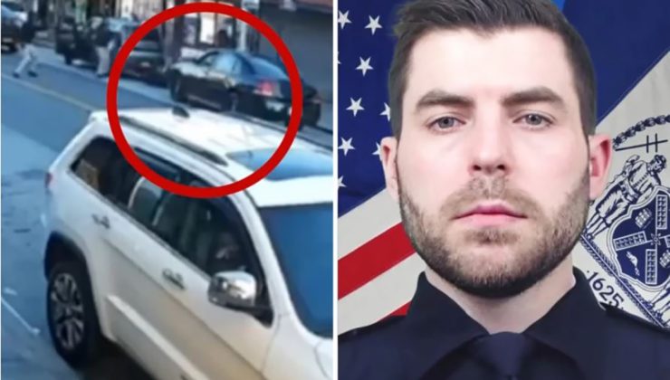 Η στιγμή που αστυνομικός πέφτει νεκρός από πυρά μετά από έλεγχο σε αυτοκίνητο – «Ωχ Θεέ μου»
