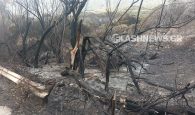 Χανιά: Εικόνες καταστροφής άφησε πίσω της η μεγάλη πυρκαγιά στο Ναύσταθμο Κρήτης  (φωτο)
