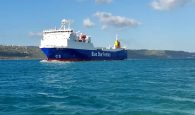 Χανιά: Το Ro-Ro «Blue Carrier 1» για πρώτη φορά στο λιμάνι της Σούδας (φωτο)