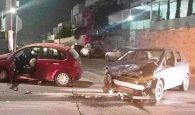 Ηράκλειο: Τροχαίο με σφοδρή σύγκρουση δύο αυτοκινήτων (φωτο)