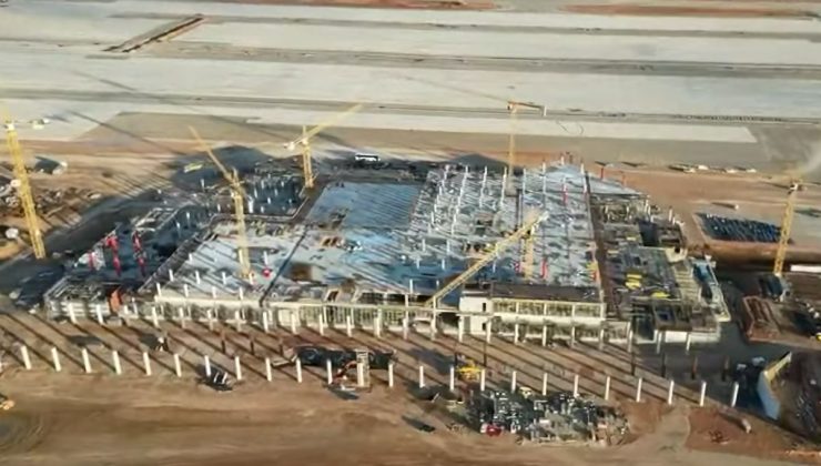 Νέο Αεροδρόμιο Ηρακλείου στο Καστέλι: ολοκληρώθηκε το 1/3 του έργου – Πότε θα φτάσει στο 50% η πρόοδος