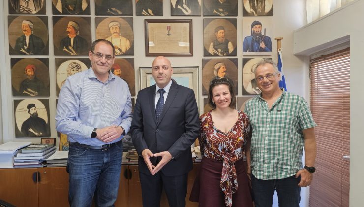 Επίσκεψη Dr. Ghassan Khalil Διπλωματικού εκπροσώπου της Unicef στην Ελλάδα στον Δήμο Ανωγείων