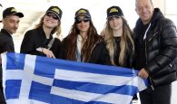 Eurovision: Αναχώρησε για τη Σουηδία η ελληνική αποστολή με την Μαρίνα Σάττι (βίντεο)