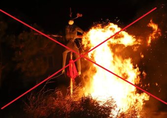 Κατεπείγον – Χανιά: Καμιά φωτιά για «Ιούδα» στην φετινή Ανάσταση λόγω των ισχυρών ανέμων